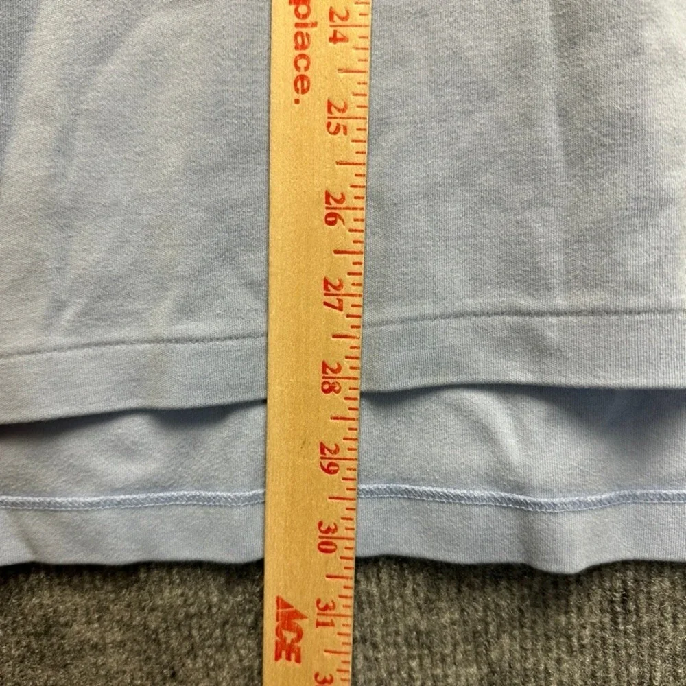 Polo Ralph Lauren Mens Large Light Blue Short Sleeve Cotton Polo Shirt Pink Pony